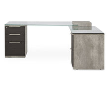 Load image into Gallery viewer, Alva Executive Desk, Left-Facing Return