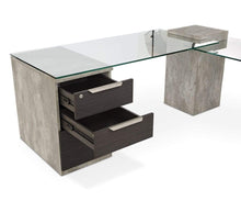 Load image into Gallery viewer, Alva Executive Desk, Left-Facing Return
