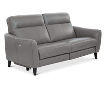 Load image into Gallery viewer, Regine Leather Power Reclining Sofa
