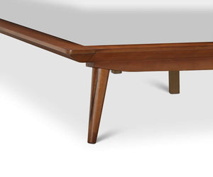 Bolig Bed - Light Walnut Stain