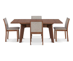 Randers Rectangular Extension Table - Walnut